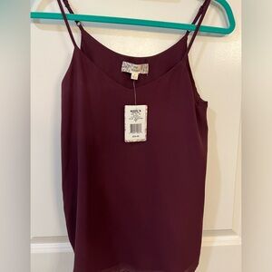 Brand New with Tags Pink Republic Purple Dressy Tank Top S